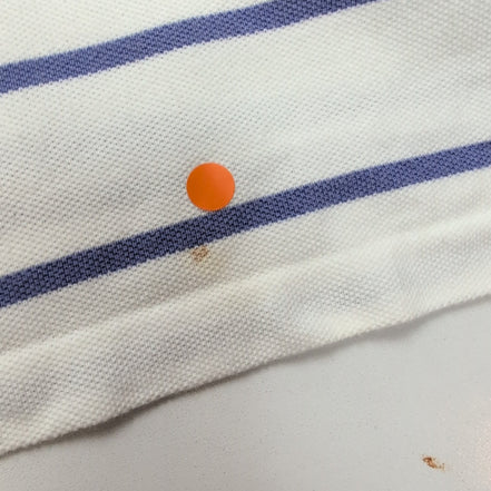 Polo Ralph Lauren Homme XL Blanc Rayures Lilas Logo Vert Polo Manches Courtes