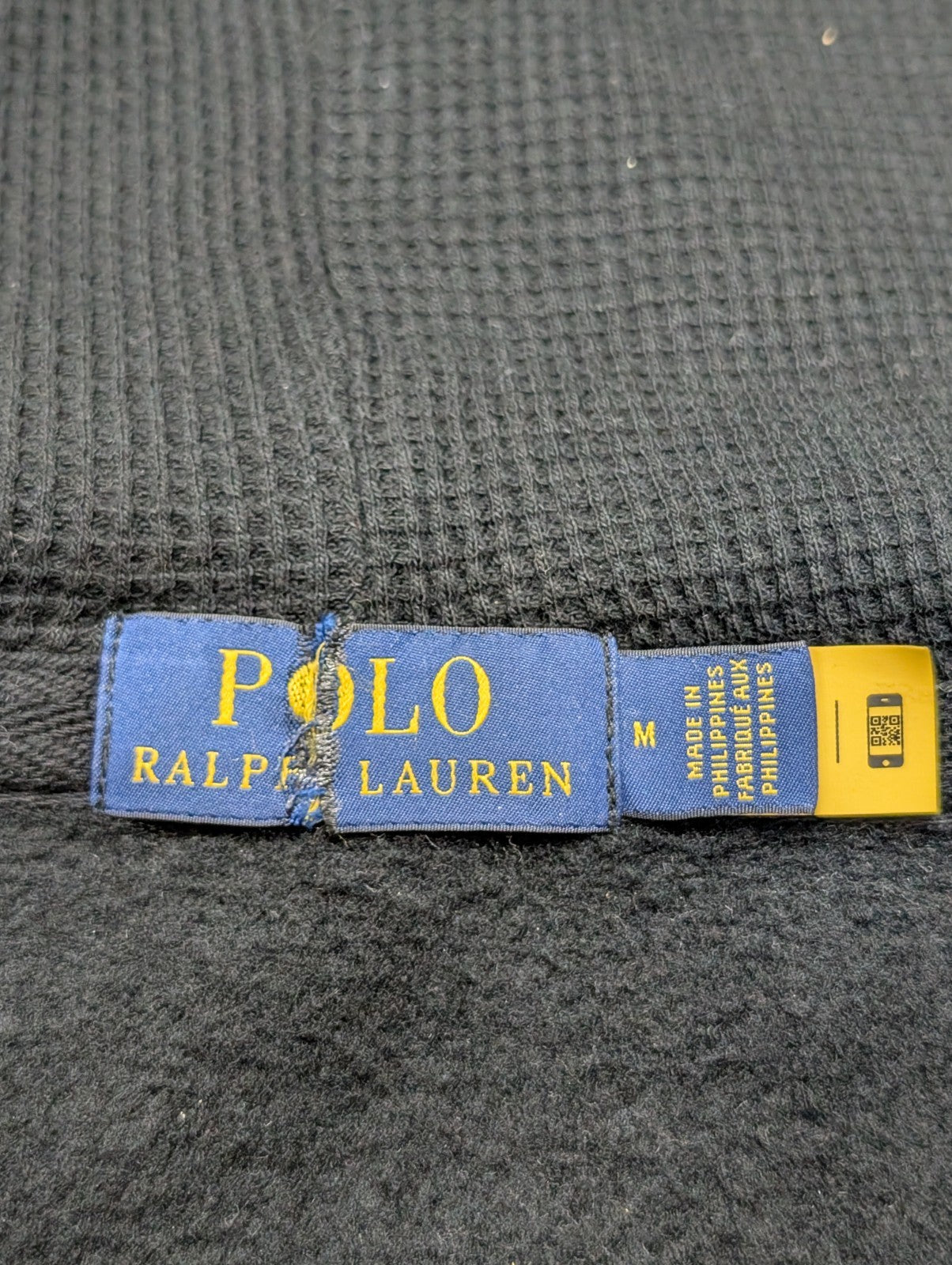 Veste à capuche Hoodie Polo Ralph Lauren Noir Logo Rouge Homme - Taille M