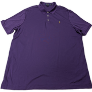 Polo manches courtes Polo Ralph Lauren XL violet logo multicolore Classic Fit