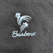 T-shirt Barbeux BBX XS Oversize Noir Coton Épais Neuf avec Étiquette