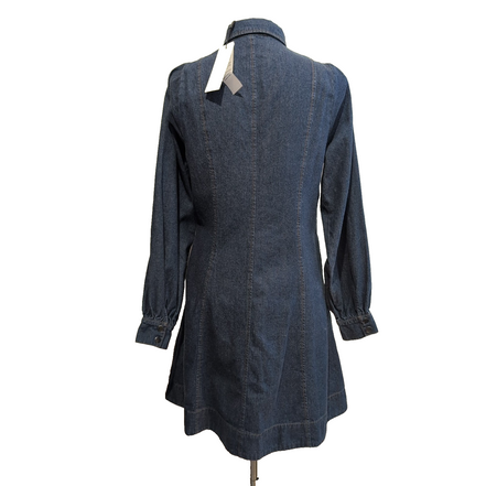Robe Neo Noir 36 Jean Bleu Manches Longues Neuve Étiquette