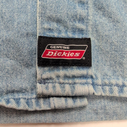 Chemise Dickies 3XL Jean Bleu Logo Workwear Vintage Manches Courtes