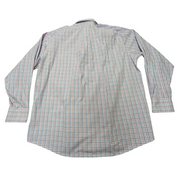 Chemise Chaps bleu blanc rouge à carreaux taille XL #45e