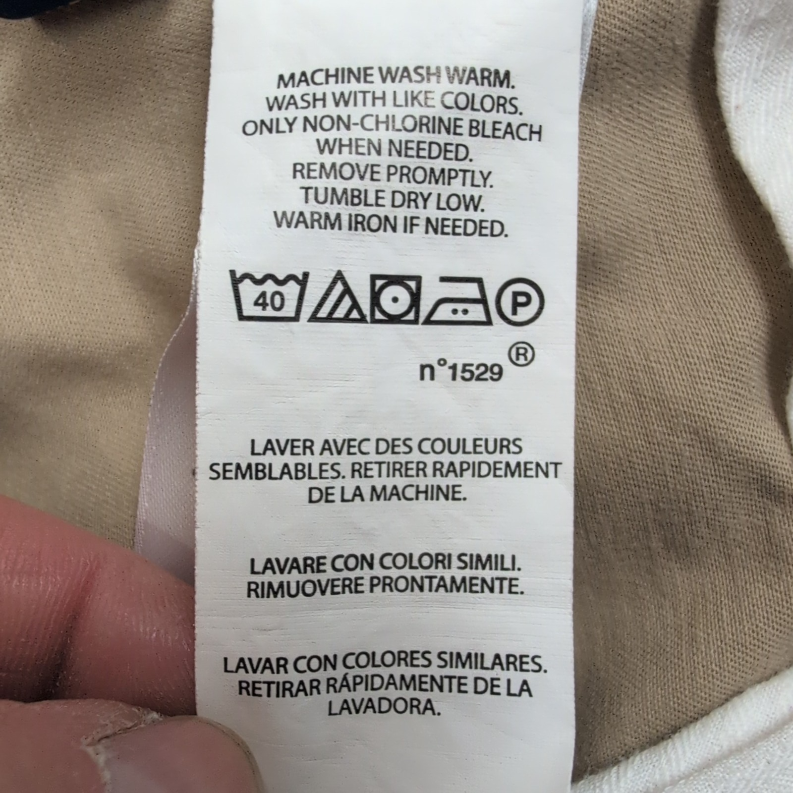 Pantalon chino Polo Ralph Lauren stretch crème taille W33xL30 FR42 #16cr