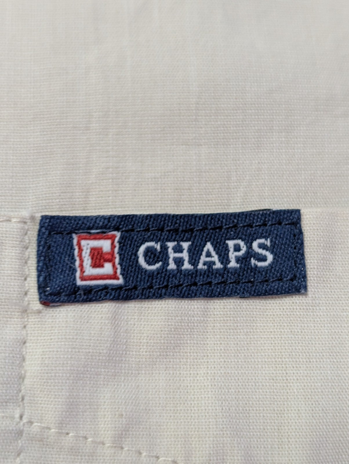 Chemise CHAPS beige crème taille XL VINTAGE