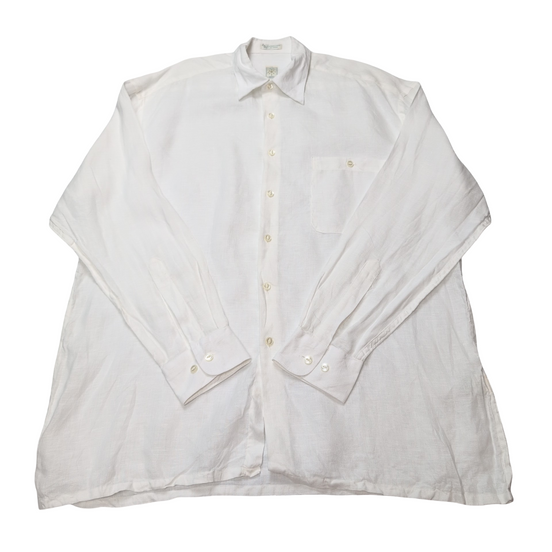 Chemise lin Burma Bibas blanche taille L