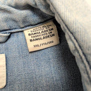 Chemise Westen Levi's Vintage Denim Bleu Clair Boutons Pressions Nacrés T. XXL