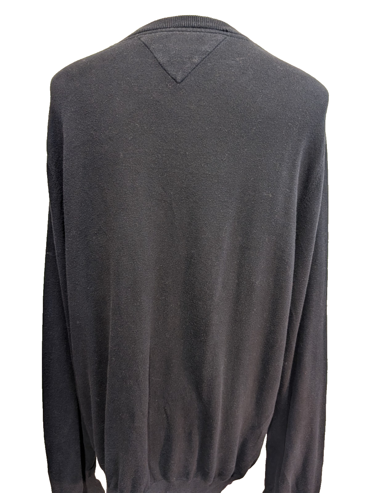 Pull Tommy Hilfiger Homme Col V Noir - Taille 3XL (XXL TG)