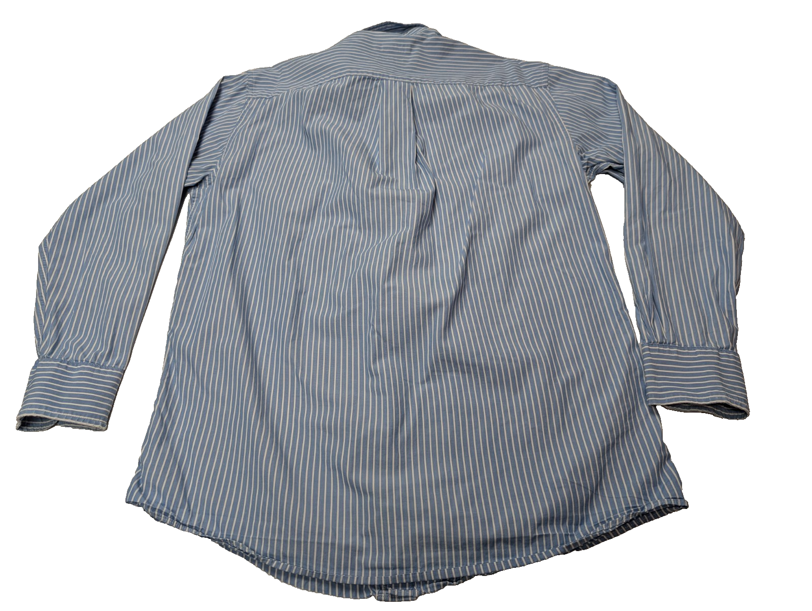 Chemise Nautica à Rayures Bleues & Blanches - Taille M