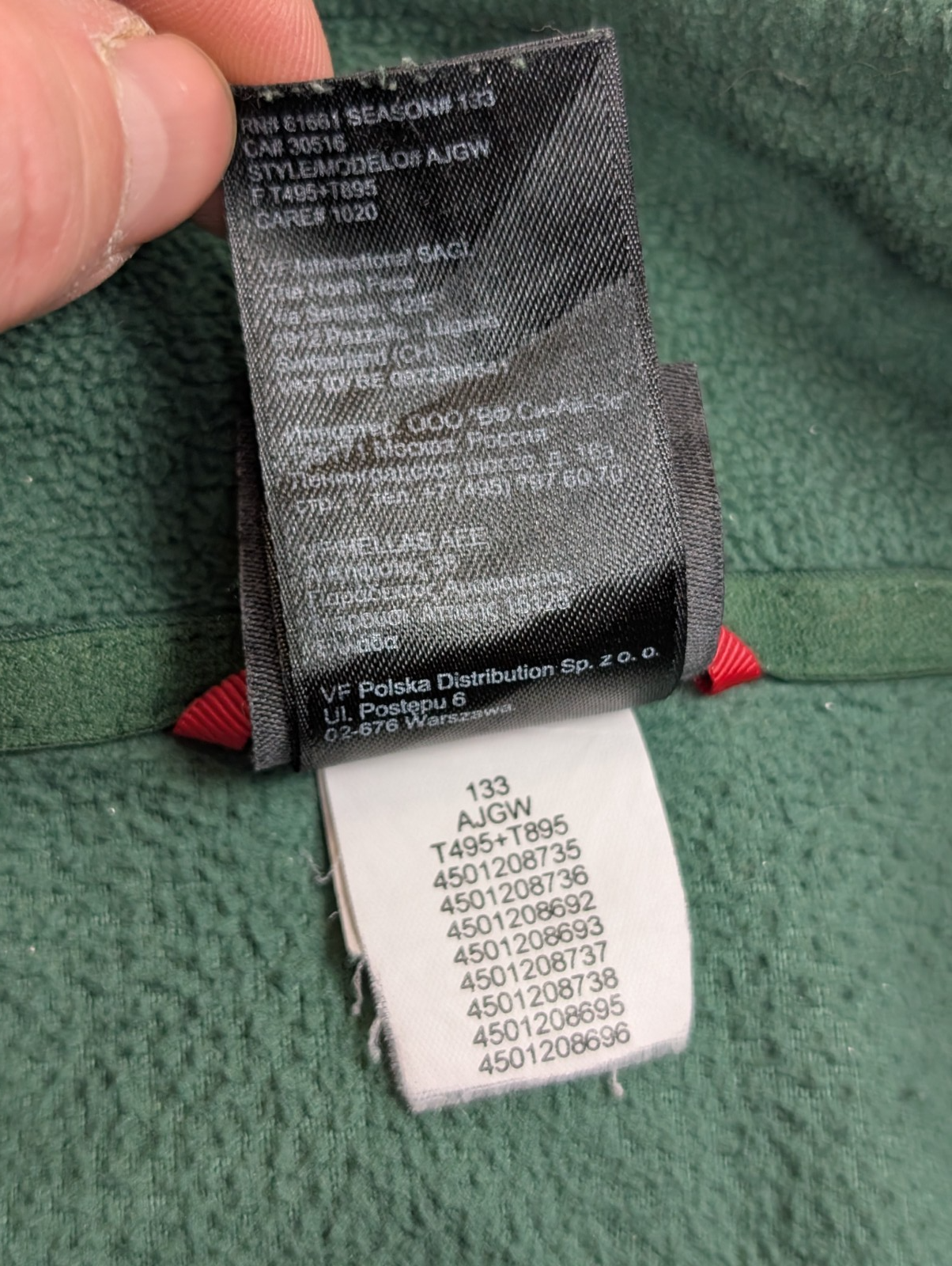 Pull Polaire Homme The North Face Col Zippé - Taille XL/XXL