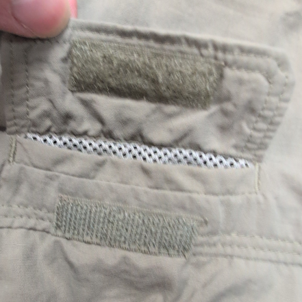 The North Face chemise technique nylon kaki outdoor taille M