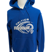 RUSSELL ATHLETIC Sweat à Capuche S Bleu CELTICS Football VINTAGE Hoodie US
