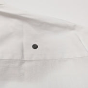 Chemise Ingram Made in Italy L Gris Clair 100% Coton Neuve Sans Étiquette