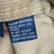 Pantalon Velours Côtelé Polo Ralph Lauren W34 L30 Marron Clair Beige vintage