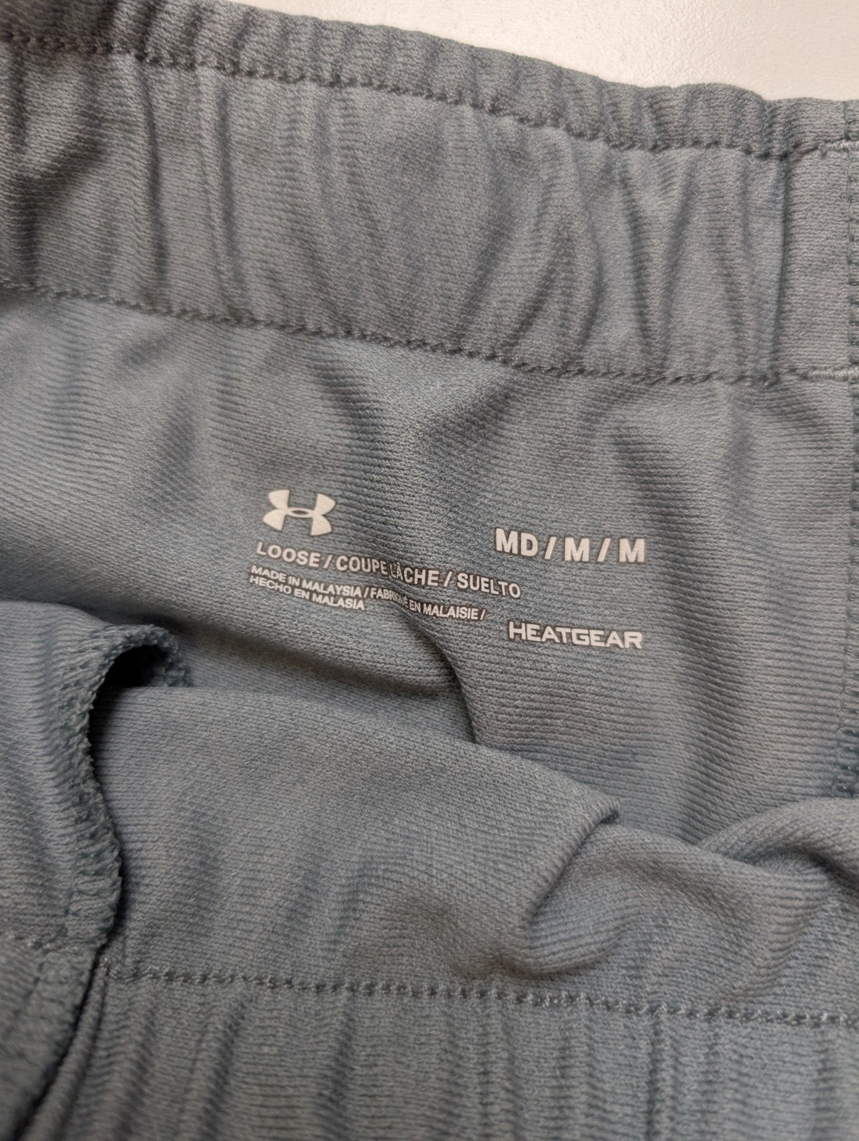 Short Under Armour HeatGear Gris avec 2 Poches - Femme Taille M