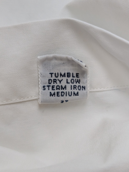 Chemise Polo Ralph Lauren Shirt XL Blake Blanche Manches Courtes Button Down