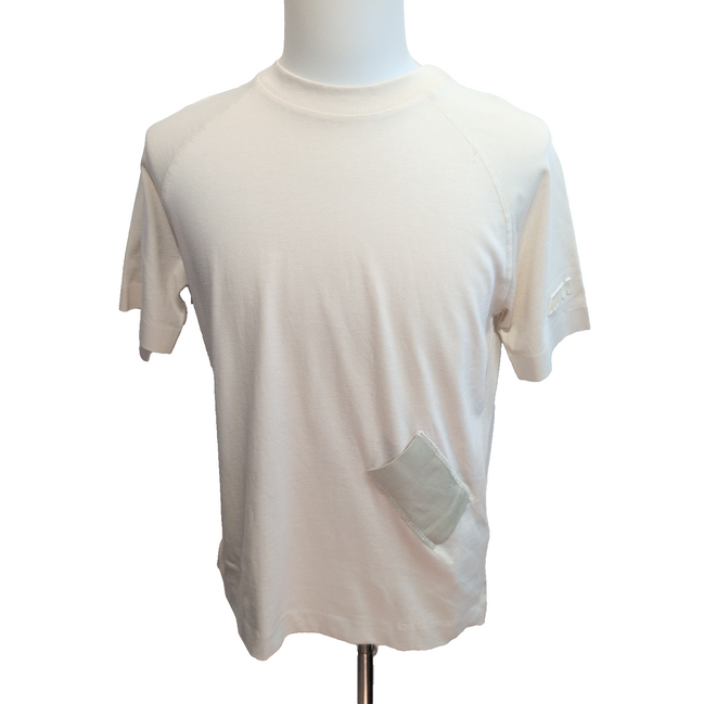 T-shirt BMW Motorsport Taille M Crème Poche Logo Gaufré Neuf Étiquette