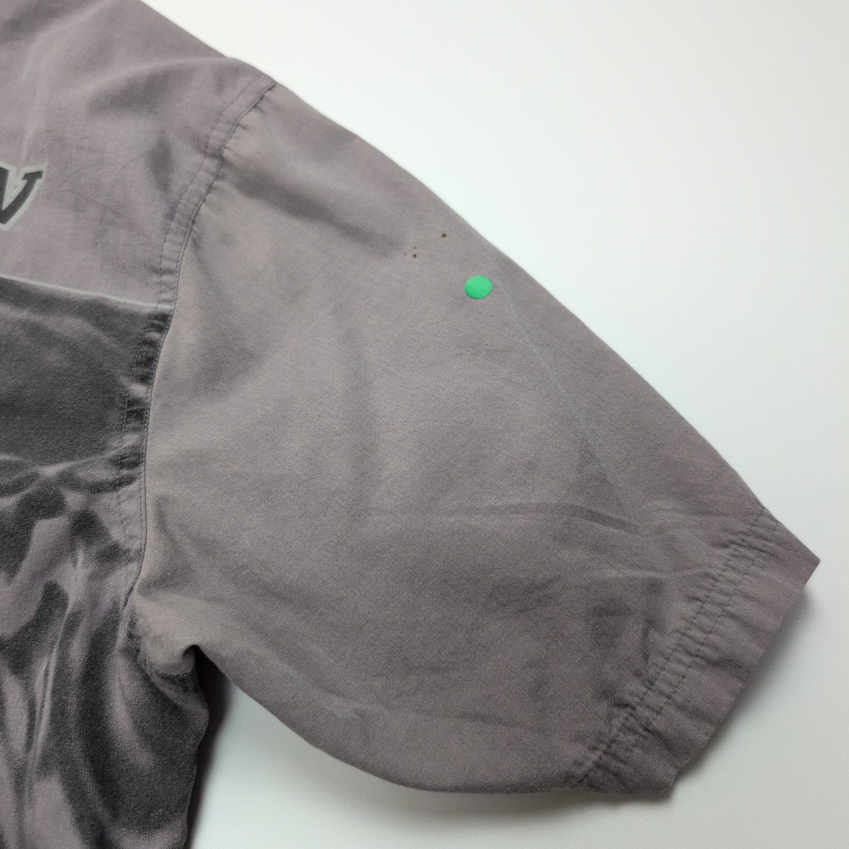 Chemise Harley-Davidson XL Grise Flammes Boutons Gravés Vintage manches courtes