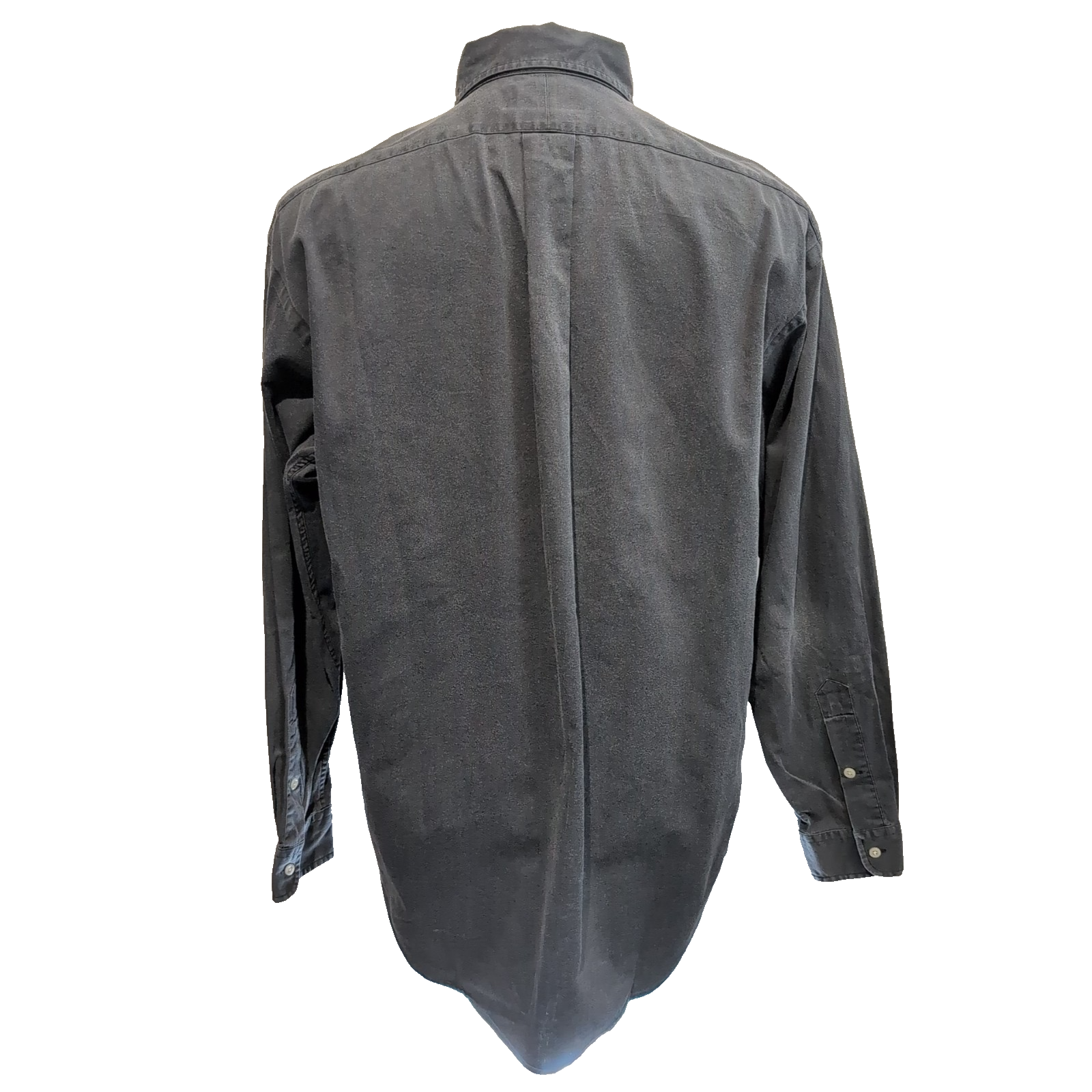Chemise Ralph Lauren M Gris Anthracite Vintage Logo Rouge Coton Singapore