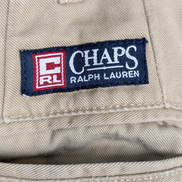 Pantalon chino CHAPS Ralph Lauren beige W30 FR40 à pinces coton
