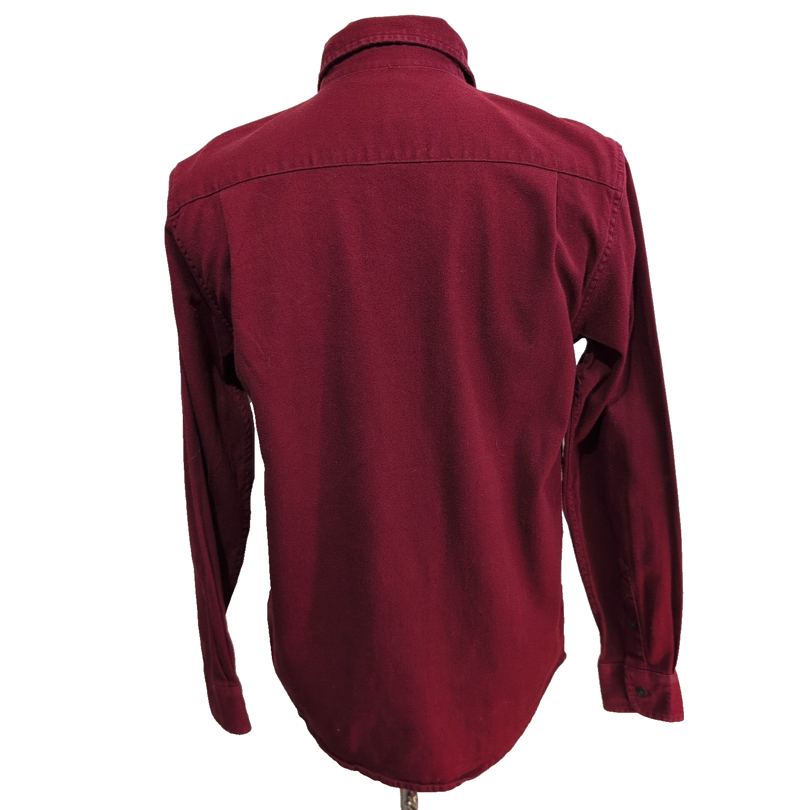 Chemise WRANGLER Bordeaux FLEX avec Poches Manches Longues - Taille S