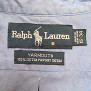 Chemise Ralph Lauren Yarmouth Oxford M Hong Kong Logo Premium