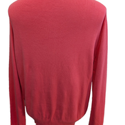 Pull Polo Ralph Lauren Rose Logo Bleu Ciel - 100% Coton Pima - Taille L/XL