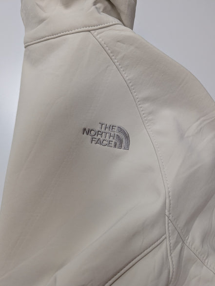 Veste Softshell TNF APEX Femme XS Blanche Coupe-Vent Polaire Technique