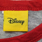 T-Shirt Fille DISNEY Minnie Mouse 2019 Manches Raglan Gris Rouge Taille 7 ans