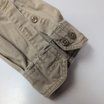 Chemise Carhartt FR 2XL Beige Workwear Coupe-Feu 3 Poches manches longues