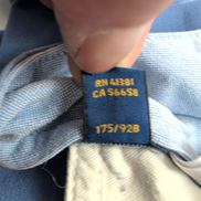 Pantalon chino Polo Ralph Lauren bleu taille W36xL32 FR36 #37cr
