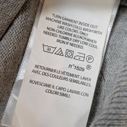 Pull POLO RALPH LAUREN Homme XL Gris Foncé Col V Logo Ton sur Ton Excellent État