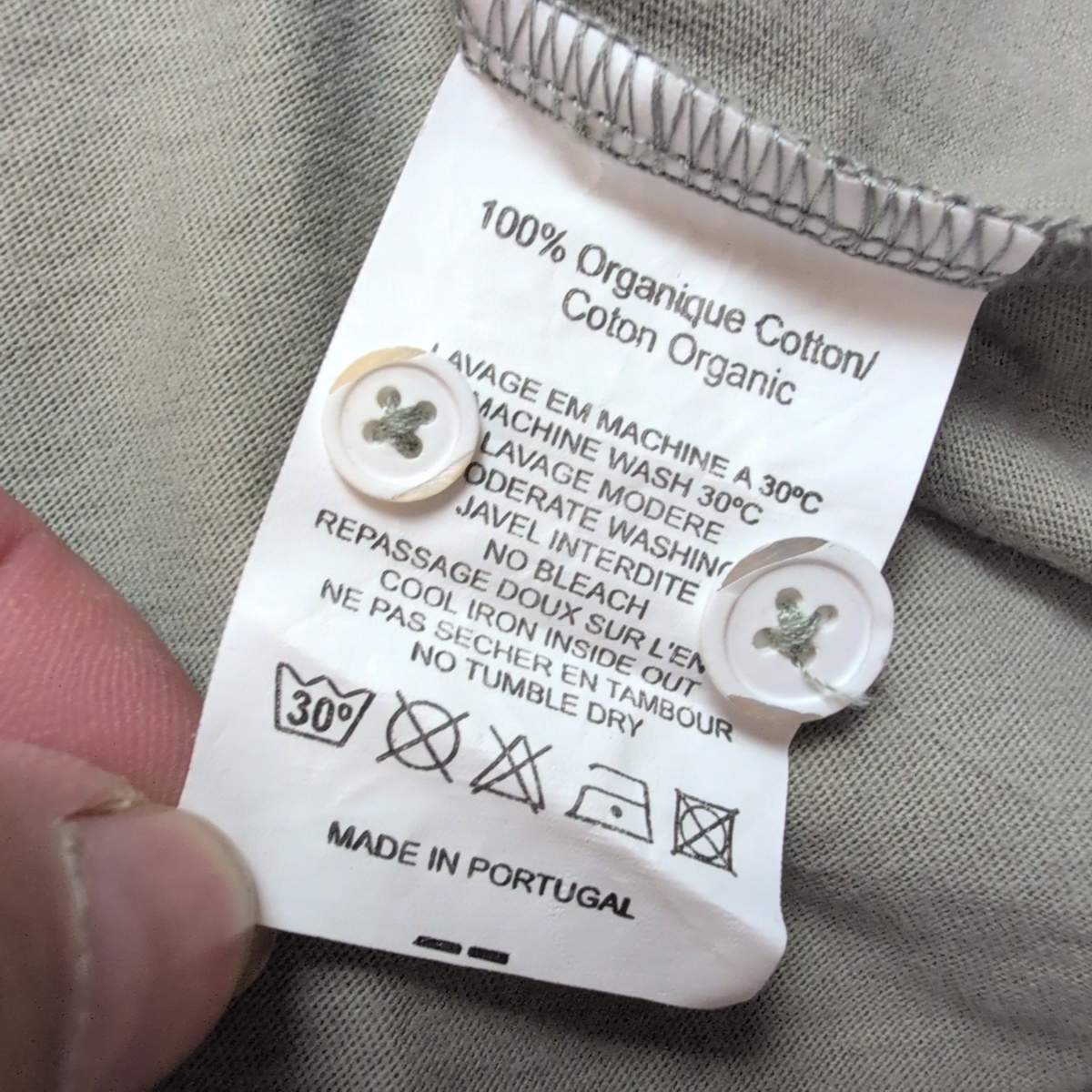 Chemise Les Garçons Faciles S Neuve Étiquette Jersey Coton Bio Logo brodé