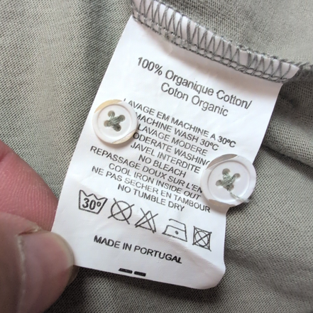 Chemise Les Garçons Faciles S Neuve Étiquette Jersey Coton Bio Logo brodé