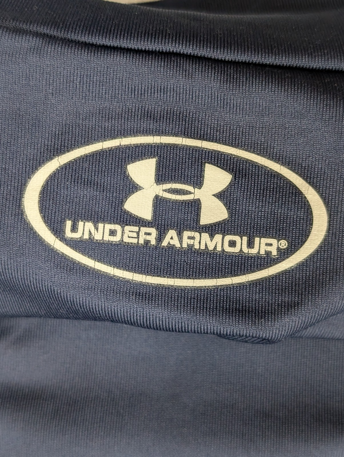 Haut de Sport Under Armour ColdGear Femme Bleu Marine Taille XS