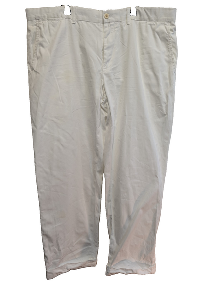 Pantalon chino Polo Golf Ralph Lauren W40 L32 blanc écusson brodé