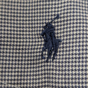 Chemise Ralph Lauren Yarmouth Pied-de-Poule Bleu Marine et Blanc - Taille XL