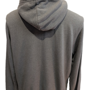 The North Face Sweat à Capuche Gris - Logo Blanc Sérigraphié - Taille M