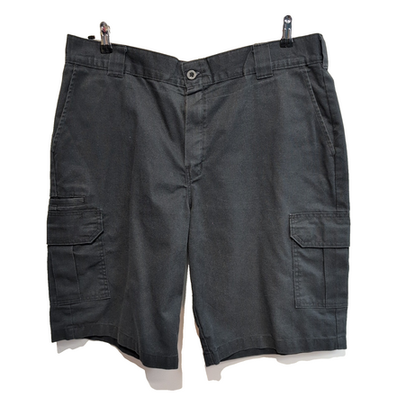 Short Dickies Cargo Noir Homme W38 Coupe Droite Multi Poches TBE