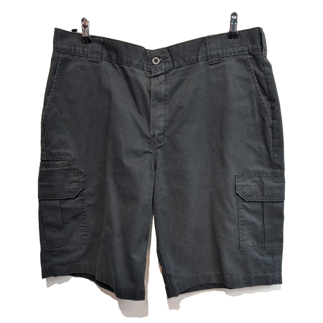 Short Dickies Cargo Noir Homme W38 Coupe Droite Multi Poches TBE