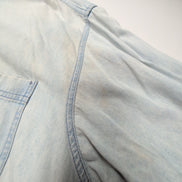 Chemise Harley Davidson XXL Jean Bleu 100% Coton Logo Brodé 2 Poches