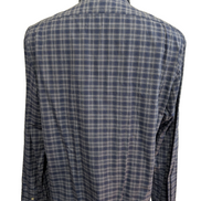 CHEMISE POLO Ralph Lauren homme XL Slim Fit Bleu Blanc SANS LOGO 💙