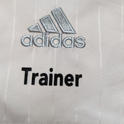 Veste Adidas Trainer Blanche Taille XL (Coupe large - Mesures réelles)