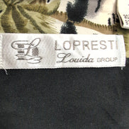 Chemise Hawaïenne Lopresti Polynosic Noir Manches Longues L