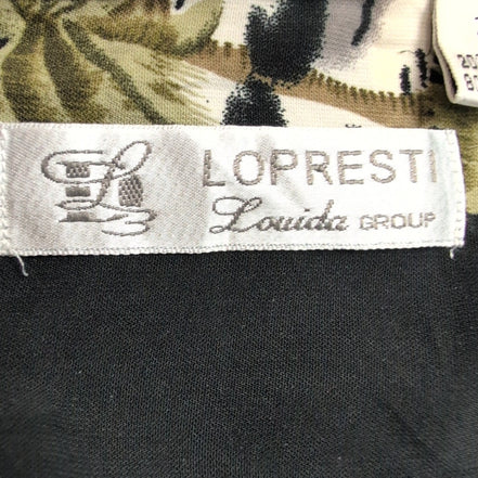 Chemise Hawaïenne Lopresti Polynosic Noir Manches Longues L