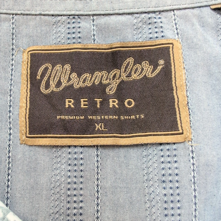 Chemise Wrangler Western Retro Motif Paisley - Taille XL
