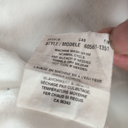 Chemise Levi's L Blanc Jean Coton 2 Poches Boutons Métal Homme