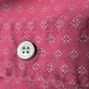 Chemise Wrangler Stretch Taille XL Bordeaux à Micro-Motifs