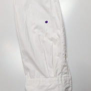 Chemise Ralph Lauren Classic Fit XL Blanc Uni Logo Bleu Marine manches longues