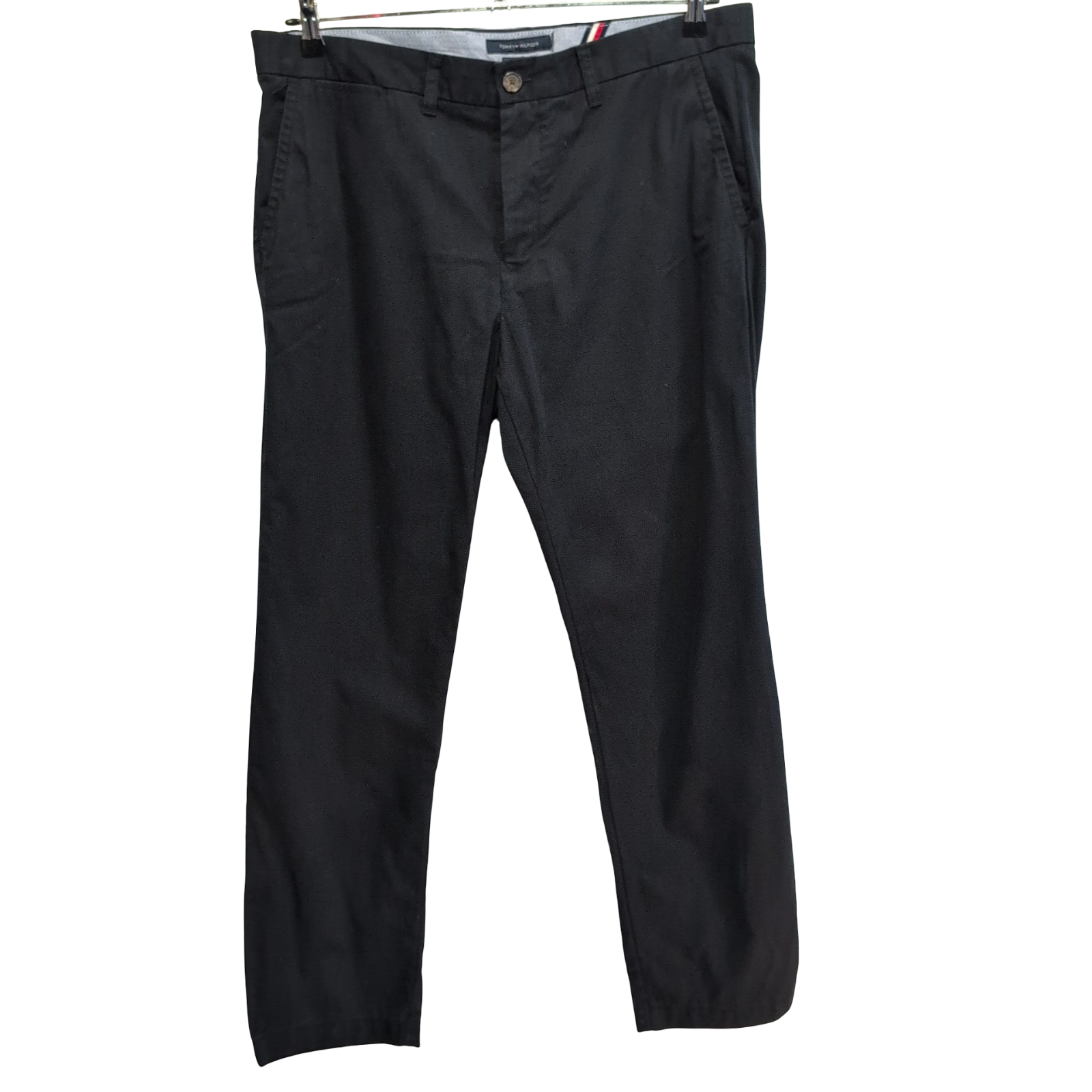 Pantalon chino Tommy Hilfiger noir taille W36xL30 FR46 #46ct